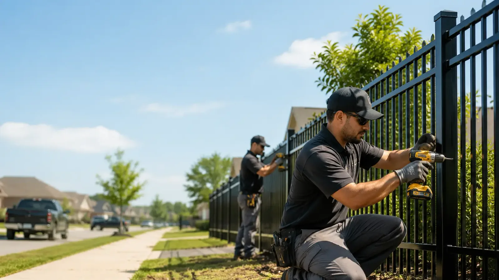 Metal Fence Installation in Batchelor, LA
